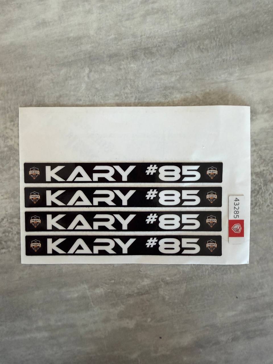 Kary #85 — HC Car-Back Set